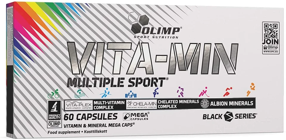 Olimp Vita-Min Multiple Sport (60 Kapseln) Fitness Vitamine Sport - Bild 1 von 1