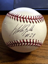 WILLIAM BERGOLLA SIGNED AUTOGRAPHED OML BASEBALL!  2005 Reds!