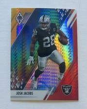 2021 Panini Phoenix Fire Burst Fanatics #64 Josh Jacobs Raiders/Packets 💥💥💥