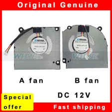 CPU GPU Cooling Fan Cooler for Clevo EFC-79090S2-0BH EFC-76091S2-0BH DC 12V 0.5A