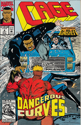 Cage (1992 Series) #4  1992 Marvel US Comic The Punisher