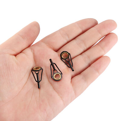 18mm Fishing Rod Repair Kit - Stainless Steel Line Guides - 3 Piece Tip Replacement