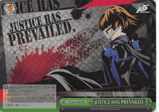 Persona 5 Trading Card Weiss Schwarz P5/S45-050R RRR FOIL Makoto Niijima / QUEEN