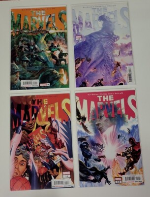 The Marvels #9-12 (2022) NM/VF SET RUN LOT Lady Lotus Avengers Marvel Comics