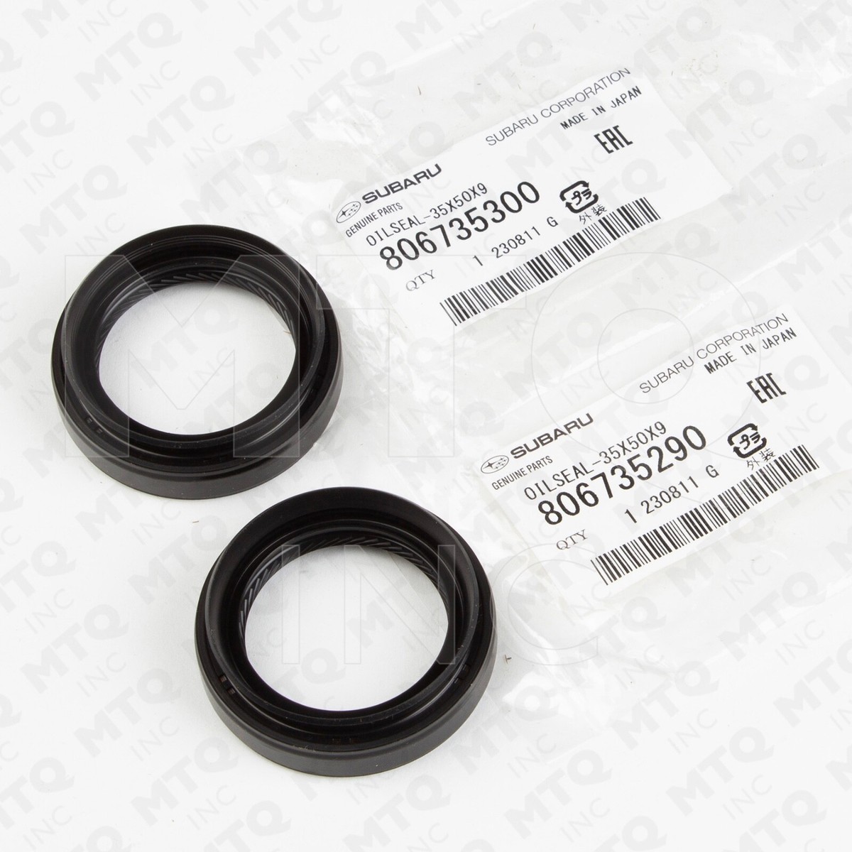 Genuine Subaru Front Drive Axle Seal Kit 806735290 806735300