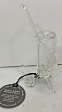 CHRISTECHURCH GLASS WORKS MINIATURE GLASS GOLF BAG NEW ZEALAND L1