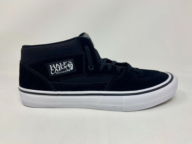 vans half cab pro black white red