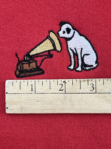 VTG RCA Victor Nipper Dog Unisex Sweatshirt Fruit Loom USA Vintage Size XL - Picture 3 of 11