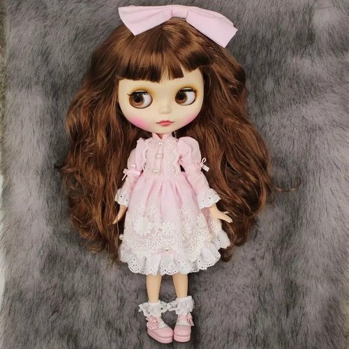 Ropa Para Muñeca Blythe 12" Lindo Vestido Rosa Moda Personalizado Juguete Regalo ICY DBS - Imagen 5 de 24