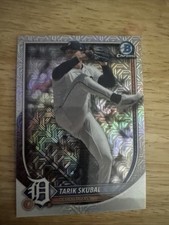 2025 Bowman Chrome #95 Tarik Skubal Mega Box Mojo Refractor