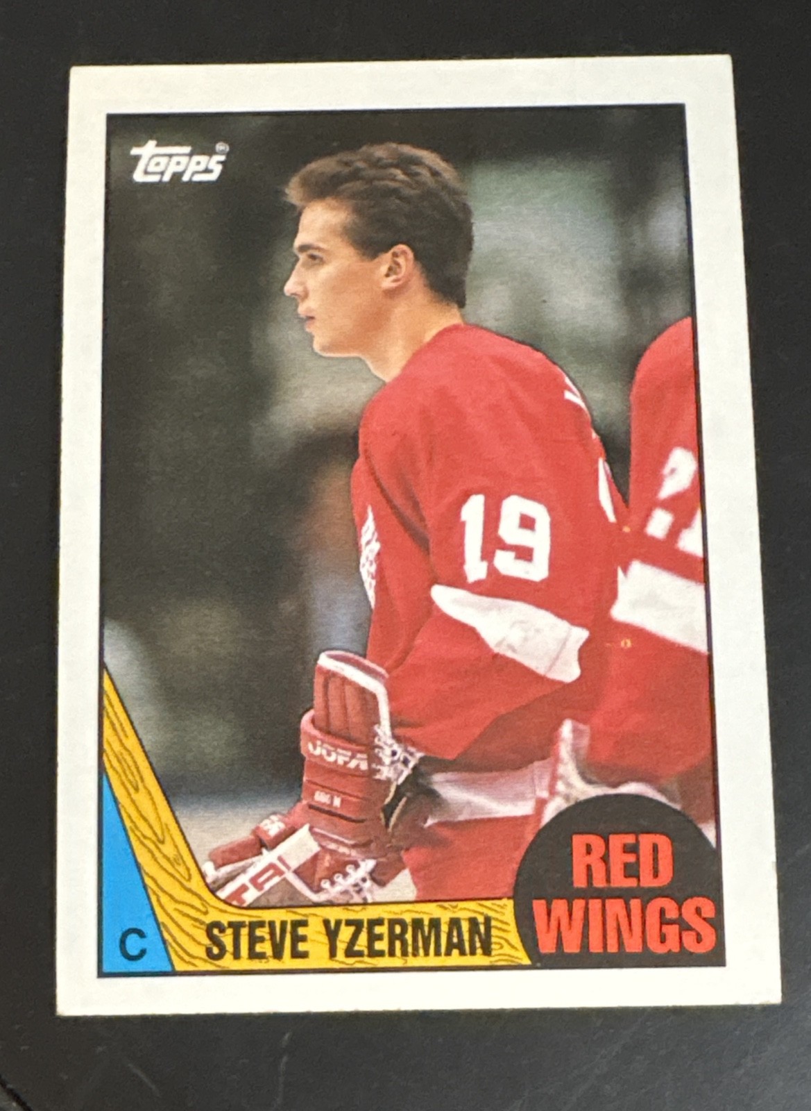 1987-88 Topps - Steve Yzerman #56