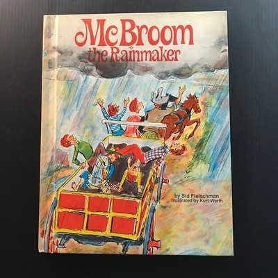 McBroom the Rainmaker Sid Fleischman 1973 Weekly Reader Childrens Book Club