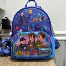 Loungefly Disney Bedknobs and Broomsticks Underwater Mini Backpack w/ Tags (New)