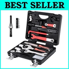 Bike Repair Tool Kit - Chain Rivet Extractor, Hex Key Wrench