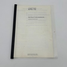 VTG Kenwood Programming Software KPG-7D Instruction Manual NICE