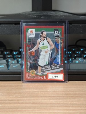 Fragiskos Alvertis 2023-24 Donruss Euroleague Optic /99 Red Panathinaikos