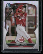 2023 Bowman #BCP-66 Edwin Arroyo Chrome Prospects Refractors #/499