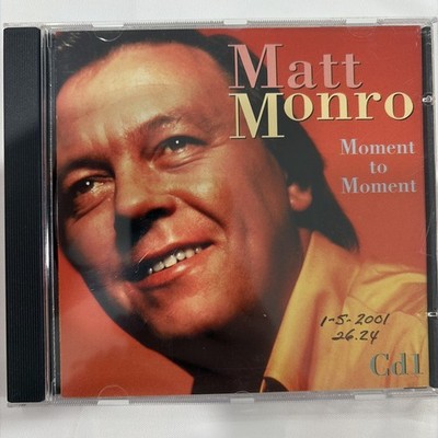 Matt Monroe Moment To Moment Audio Cd 