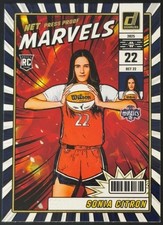 Sonia Citron 2025 Panini WNBA Donruss - Net Marvels Press Proof #4 (RC)