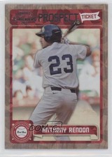 2011 Playoff Contenders Prospect Tickets Crystal Collection Anthony Rendon 0b2