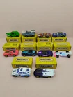 Vintage Lot of 10 Matchbox Diecast Cars with Boxes