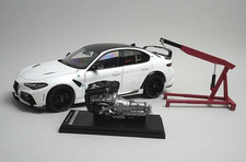 1/18 Motorhelix  Alfa Romeo Giulia GTAm in  Trofeo White Limited Edition