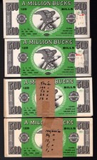 Vintage MILLIONS OF DOLLARS Play Money