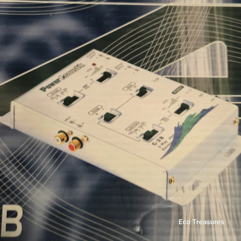 Power Acoustic C-2B Electronic Crossover Network 2-way Stereo New in Open Box - Image 4 of 4