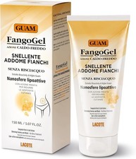 GUAM Anti Cellulite Cream for Tummy and Waist, Hot-Cold Action - 150 ml Lipo Ac