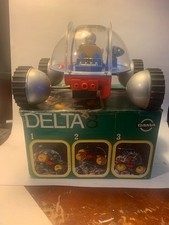 Delta 8 Gama 3600 Wall turnover space toy German 1980. RARE Excellent Battery op