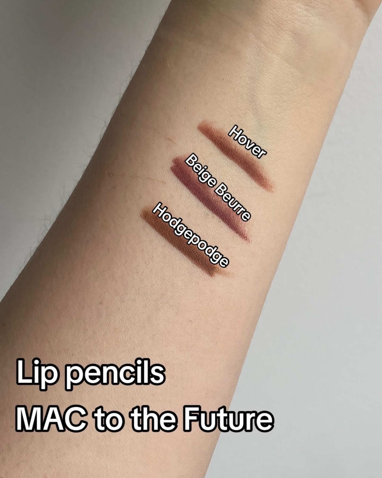 Mac To The Future Lip Pencil Lipliner - Beige Beurre Limited Edition