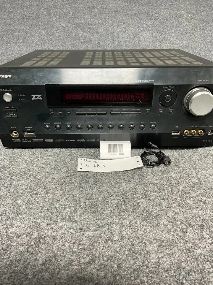 Integra A/V Receiver 🎛️ DTR‑40.2 7.2‑Channel Home Theater ✅ - Image 2 of 4