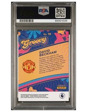 Carte Panini Coupe Du Monde 2006 #93 David Beckham - Notée PSA 9 MINT - Équipes Angleterre & Real Madrid