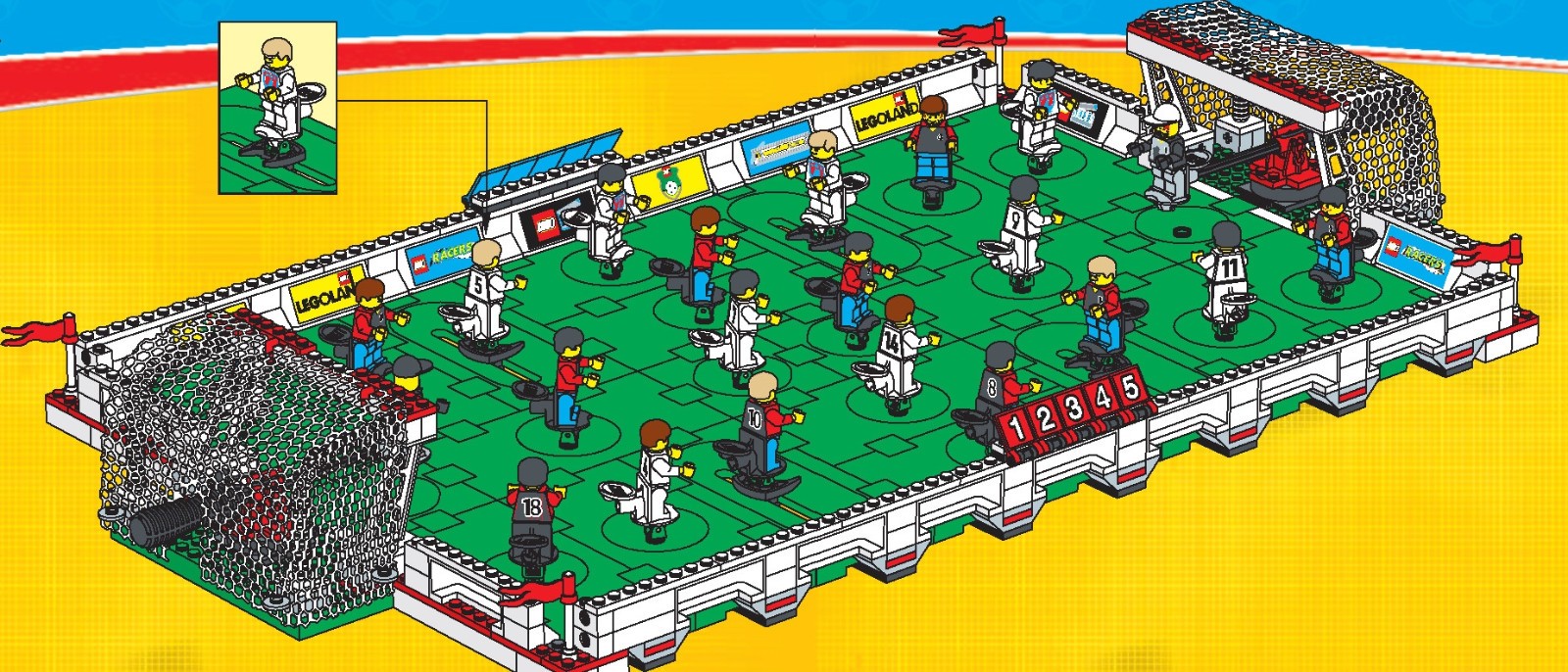 LEGO 3425 Grand Championship Cup U.S. Men's Team Cup Edition Soccer Football