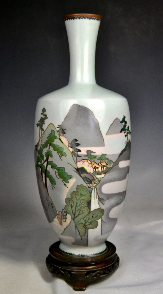 景泰蓝日本花瓶1850-1899 | eBay