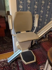 Chair Lift Harmar Pinnacle SL600 Stairlift Swivel Seat, Armrest, Control Assembl