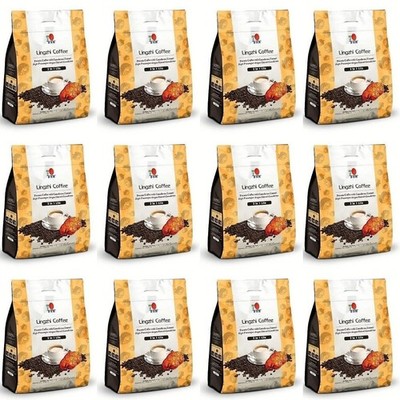 12 Packs DXN 3 in 1 Lingzhi Coffee Lite - 20 Sachets/Pack , Smooth & Convenient