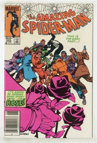 Amazing Spider-Man #253 NM- 9.2 white pages  1st app. The Rose  Marvel  1984