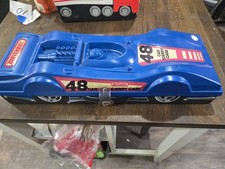 Vintage Matchbox Blue 48 Car Carry Case Lesney BONUS:Includes 3 Vintage cars