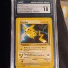 Pokémon Wotc Promo Pikachu CGC 10 04/53 Regular Movie Promo TCG 1999