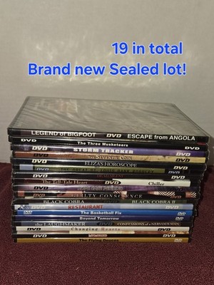 Dvd Misc. Sealed Lot Of 19 Brand New