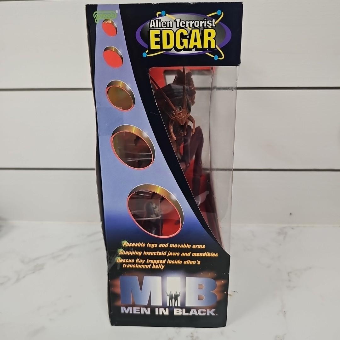 Men in Black MIB Alien Terrorist Edgar Action Figure 1997