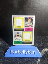 2025 Topps Heritage Dual Player MLB Collection Relics Colt Keith/Riley Greene
