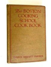 THE BOSTON COOKING SCHOOL COOKBOOK Fannie Merritt Farmer New/Revisd Edition 1936