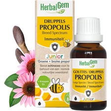 Herbalgem Gouttes Propolis Bio Junior Immunité 15 ml