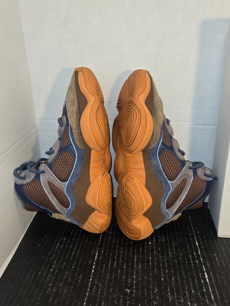 Men's Adidas Yeezy 500 High Tactical Orange Sneakers Size 9.5 Pre