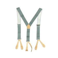 British Army Grey Elasticated Braces RAF Parade Dress Uniform Suspenders