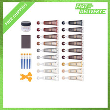 Wood Scratch Repair Kit, 18 Color Wood Fillers for Floors Furniture, Hardwood