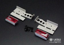 LESU Upgrade Part Rear Lights Bracket for TAMIYA 1/14  RC Tractor Truck Model