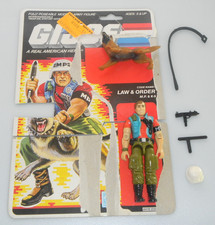 Product Image: Vintage 1987 Law & Order File Card G.I. GI Joe 100% Complete Figure 3.75 ARAH